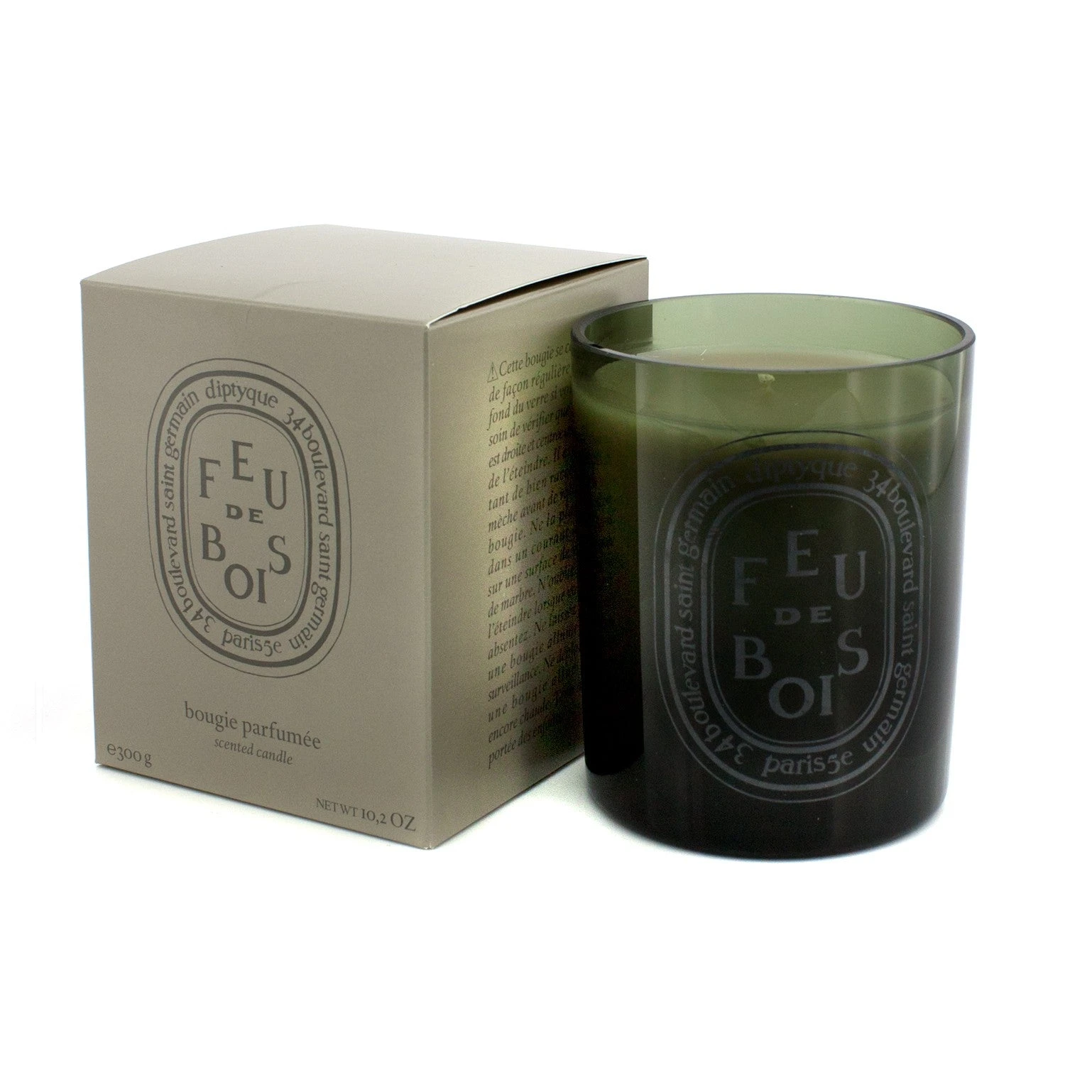 Diptyque Scented Candle - Feu De Bois (Wood Fire) 300g/10.2oz