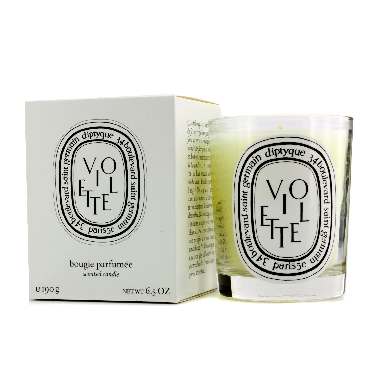 Diptyque Scented Candle - Violette (Violet) 190g/6.5oz