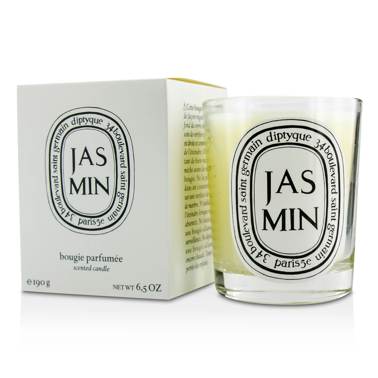 Diptyque Scented Candle - Jasmin (Jasmine) 190g/6.5oz