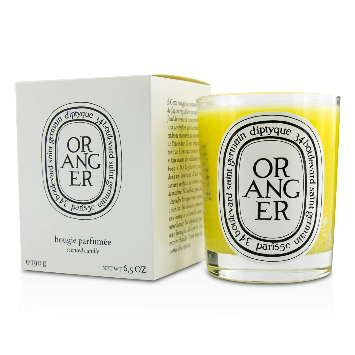Diptyque Scented Candle - Oranger (Orange Tree) 190g/6.5oz